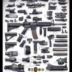 AR15 M4 Accessories Picture Modular Rifle