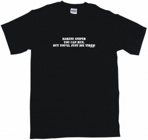 marinesniper USMC Marine Sniper T-Shirt